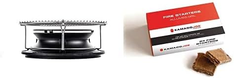Kamado Joe Big Joe SloRoller + 24 Fire Starters Bundle
