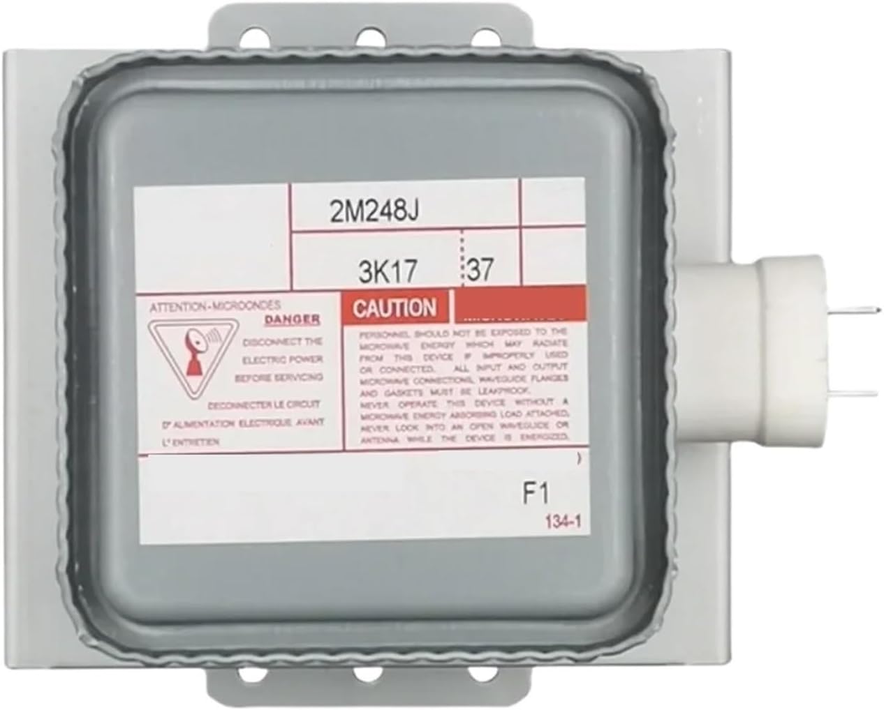 2M248J Air-Cooled Magnetron， Compatible For Toshiba Microwave Oven Industrial Replacement Parts