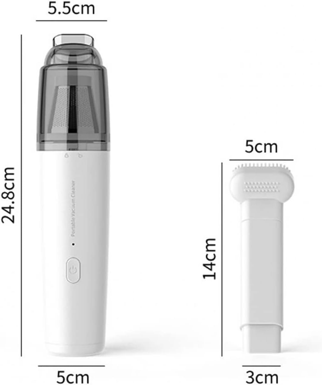 Car Vacuum Cleaner Cordless 6000PA Super Suction Portable Handheld Home Vacuum Cleaner for Car Interior