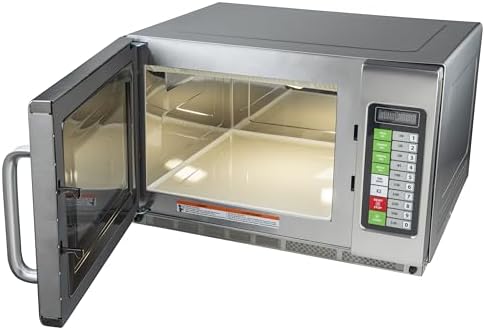 Winco Commercial-Grade Microwave with Touch Controls, 2,100 W, 1.2 Cubic Feet