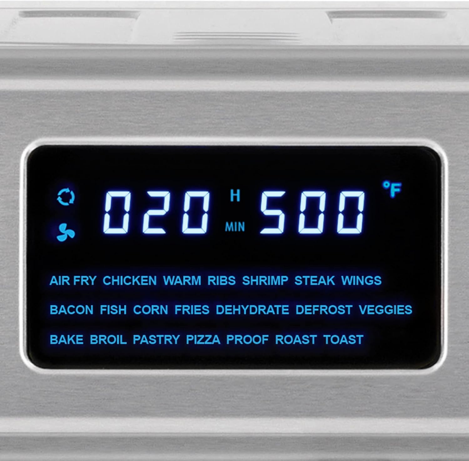 Kalorik MAXX Complete Air Fryer Oven Digital Controls 26-Quart Capacity 10-in-1 Countertop Cooker with 21 Presets, 15 Deluxe Accessories & 60-Recipe Hardcover Cookbook, 1700-Watts, Stainless Steel