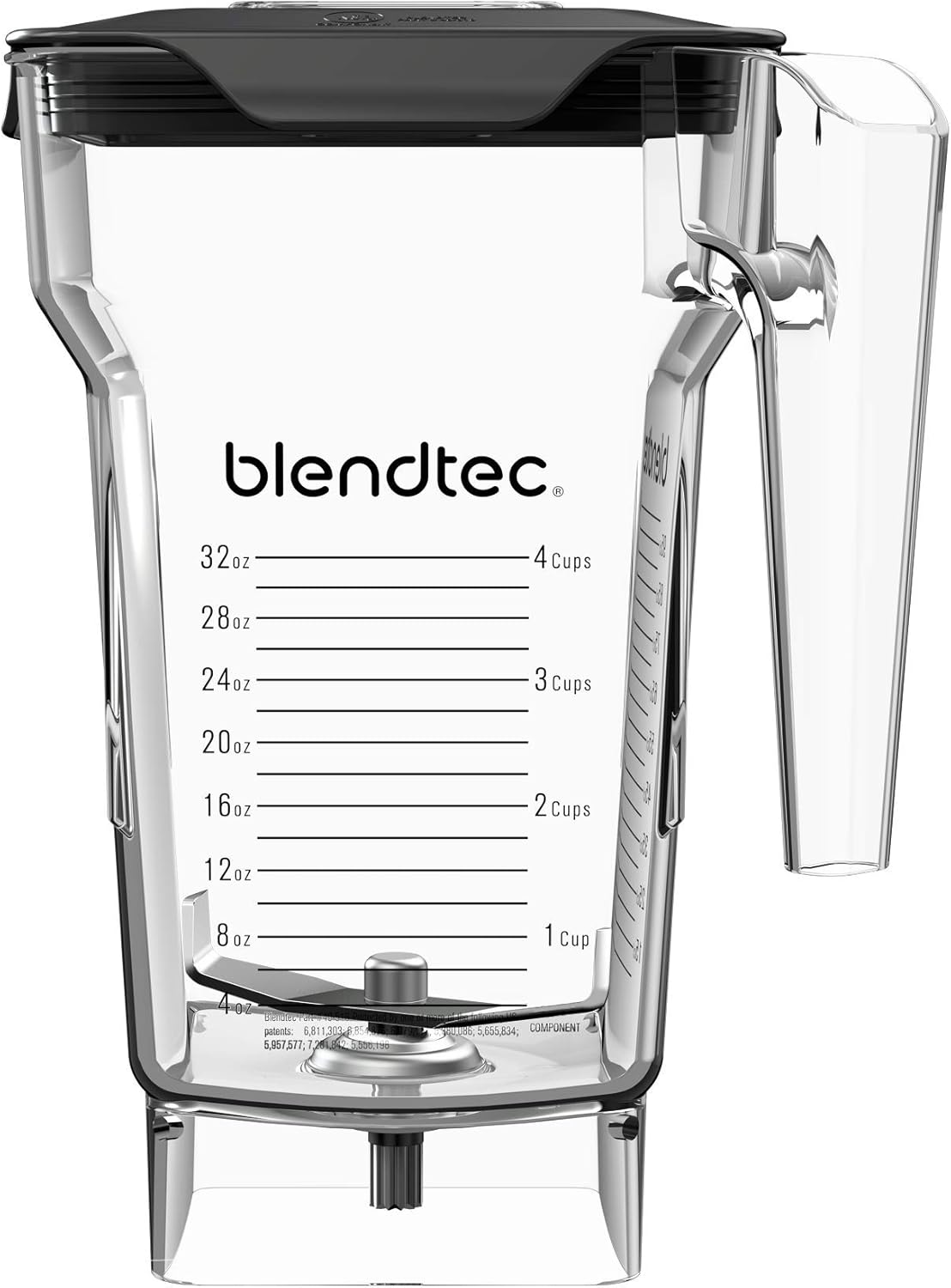 Blendtec Classic 575 blender with Fourside Jar, Black Classic 575