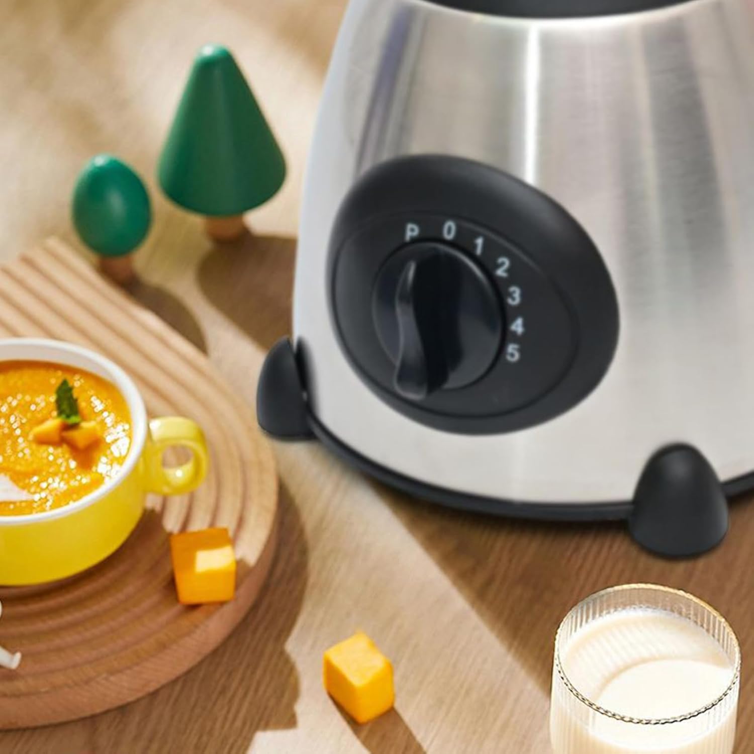 Blender For Smoothies -18.5 * 38cm, Countertop Blenders, To-go Cup | Food Processor Seasoning Maker | Food Blender | Ice Crushing, Fruits, Self-Cleaning, Speed Adjustable