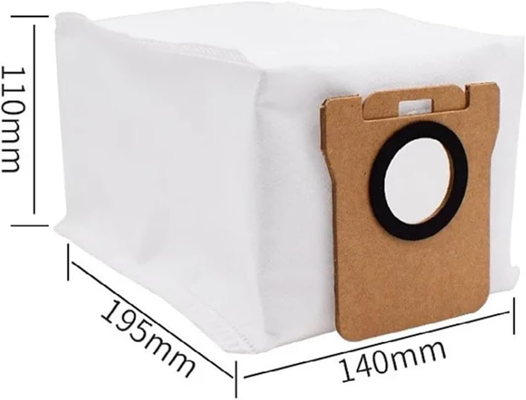 Main Side Brush Filter Mop Robot Vacuum Bag Parts，Compatible for Mijia Omni 1S B101CN Robot X10+Compatible for Dreame L10s Ultra / S10 Pro Accessories(Q)