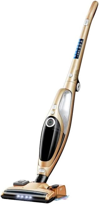 Vacuum Cleaner Hand held Upright One Vacuum Cleaner，for Carpet and Hard Floor， Red with Yello (Color : Yellow)