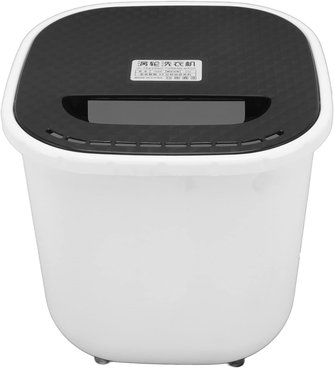 Portable Washing Machine, 6L Mini Automatic Underwear Clothing Washer, 27W Small Deep Washing Laundry Machine, 30 Mins Automatic Shutdown for Home, Appartment, Travel and Dorms