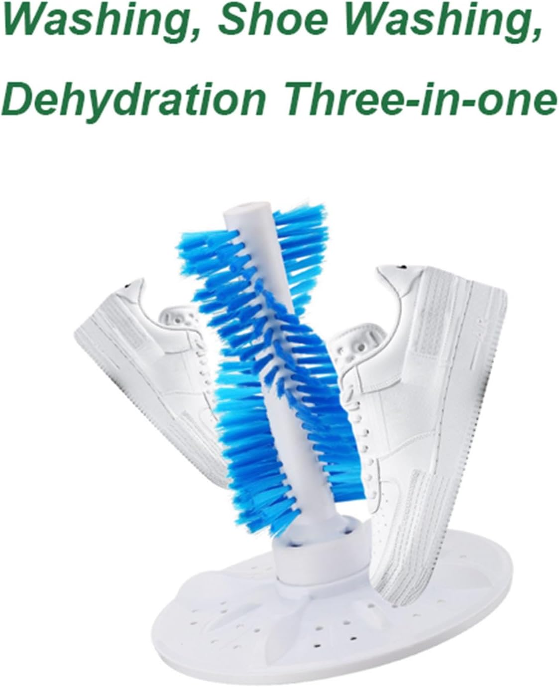 Generic Mini Washer, Portable Washing Machine, Space Saving Washing Machine with Drain Basket for Apartment, Laundry, Camping, RV, Underwear(White)