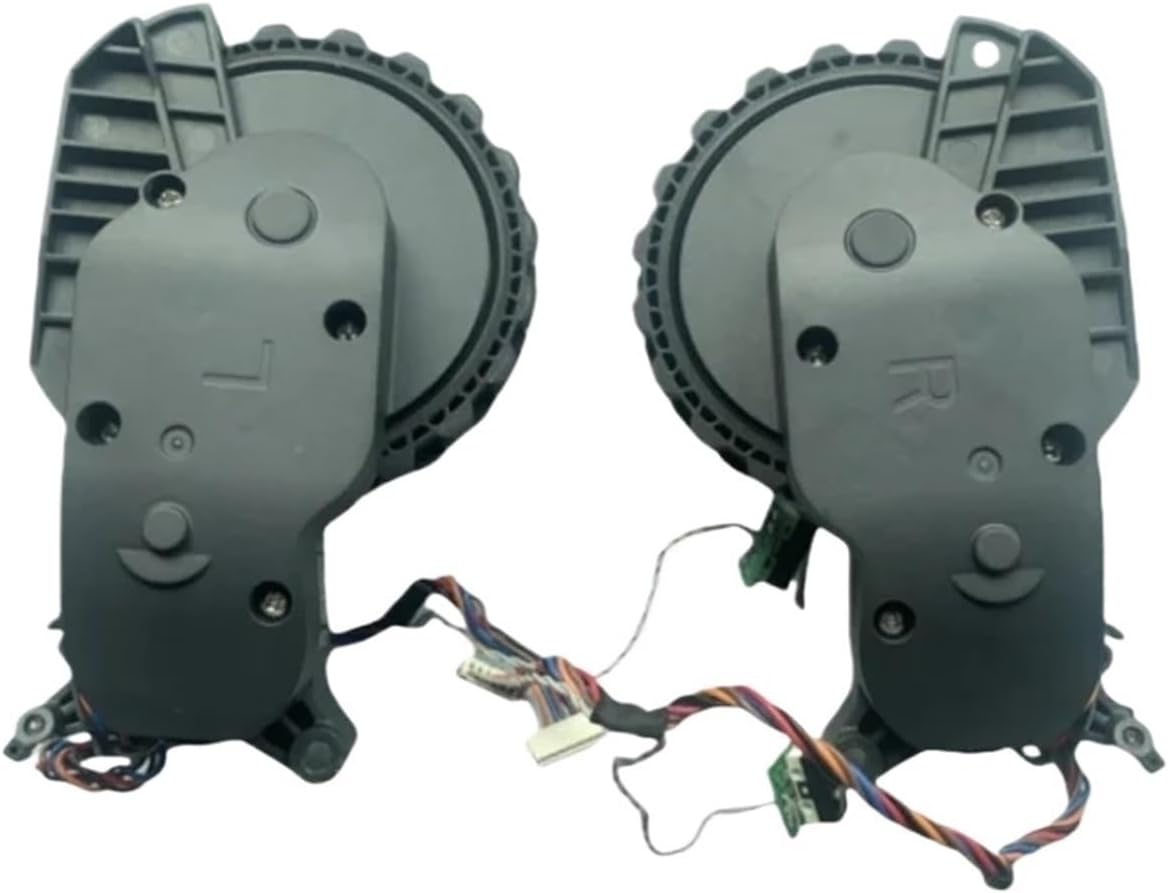 Robot Vacuum Left and Right Wheels, Compatible with Roborock S5 MAX/S6 MaxV/S6 Pure/S7 Pro/E4, Vacuum Cleaner Replacement Walking Wheels - Left & Right Set