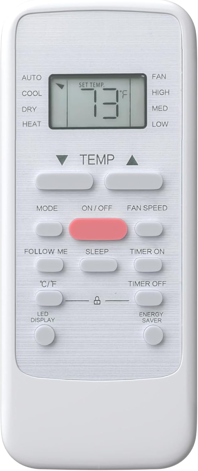 DRWHC182XNA1 18,800 BTU 230V Window Air Conditioner with 16000 BTU Supplemental Heating and Remote Control - White