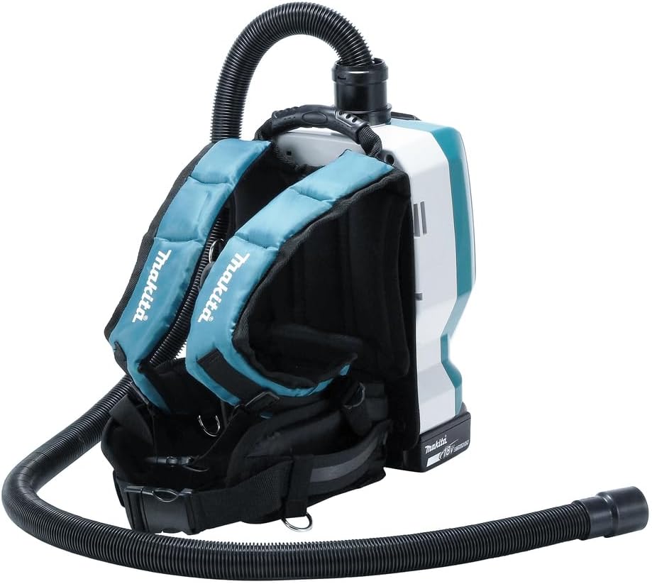 Makita DVC265ZXU Twin 18V (36V) Li-ion LXT Brushless Backpack Vacuum Cleaner - Batteries and Charger Not Included
