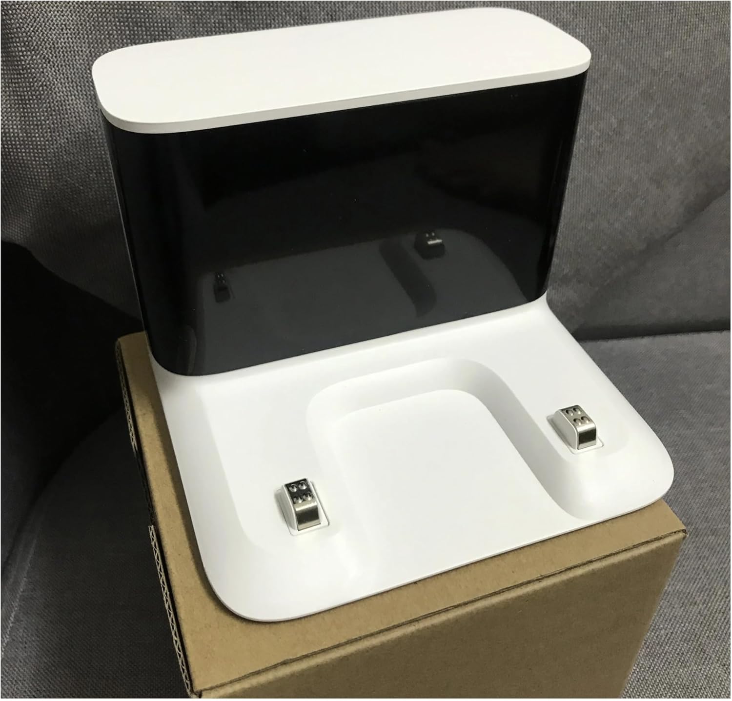 Accessories Charger Docking Station Base Charging Dock with Cable Spare Parts，Compatible for Xiaomi Mi Vacuum Mop 2 Pro Plu(Light Yellow)