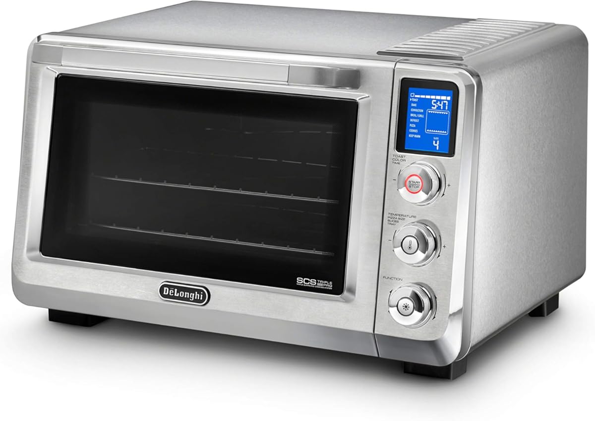De'Longhi Livenza 0.8 cu ft. Stainless Steel Digital True European Convection Oven