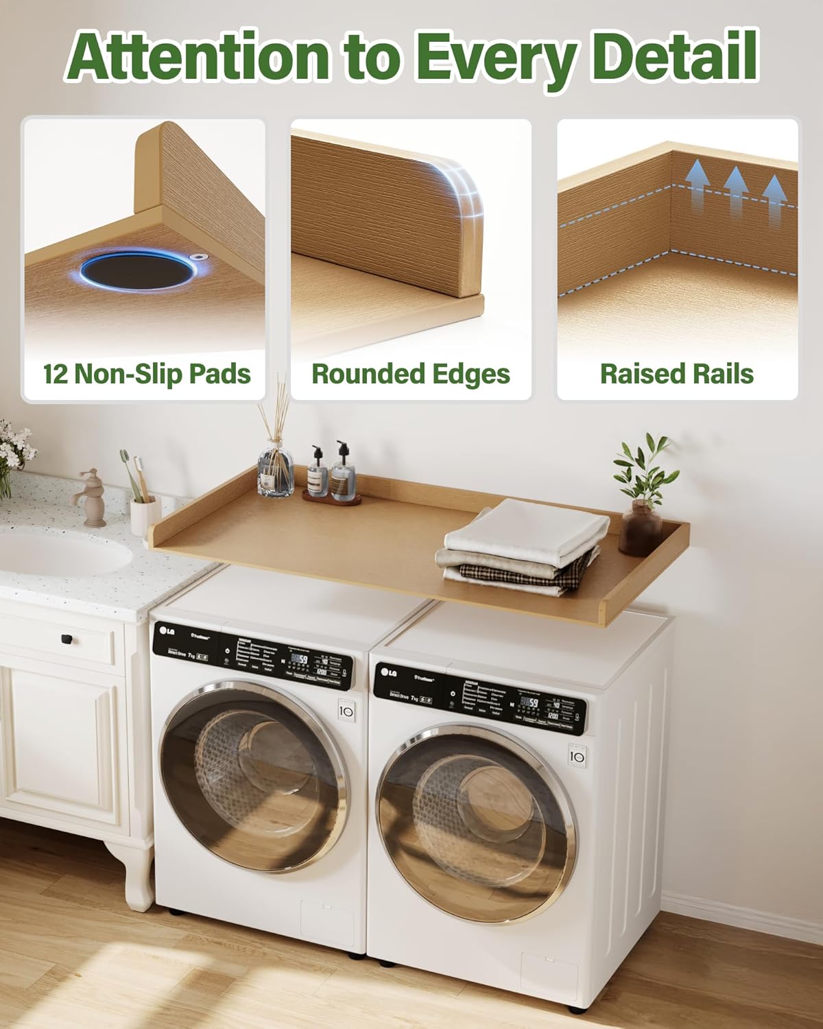 Washer Dryer Topper 54