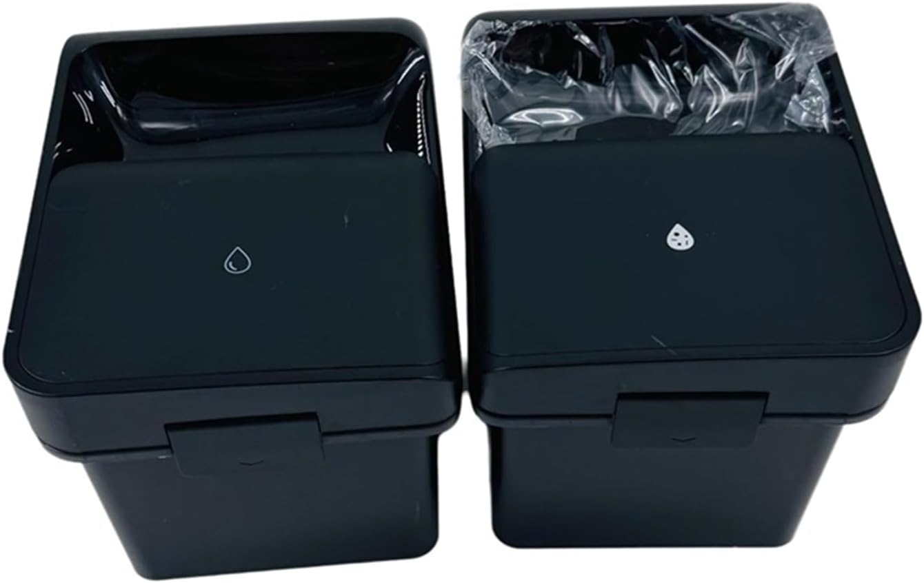 Clear Water Tank and Watse Water Tank,Compatibility for Roborock Saros Z70/G30 Space/G20s Ultra Vacuum Cleaner Replacement Parts