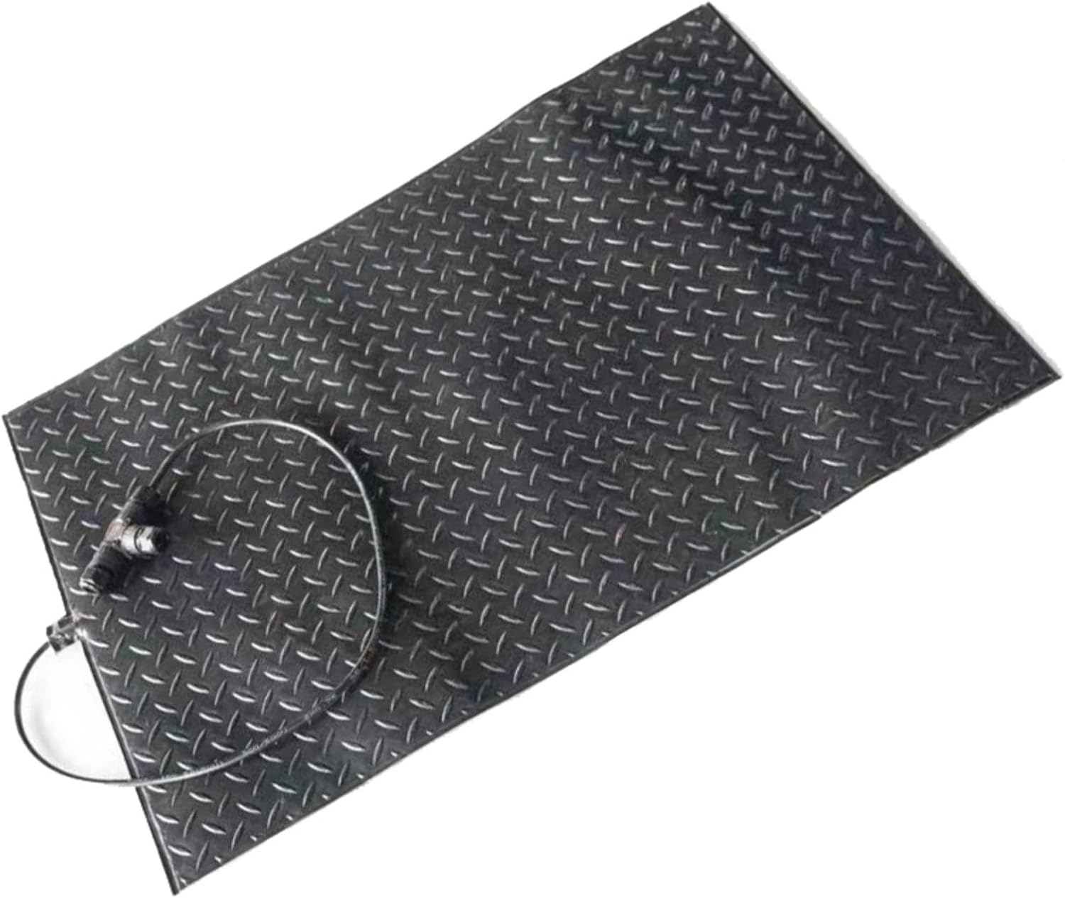 Permanent Snow Melting Mat with USB Chain 110V Impermeable Rubber Mat for Strong Use Permanent Rubber Heating Pad for Outdoor Use