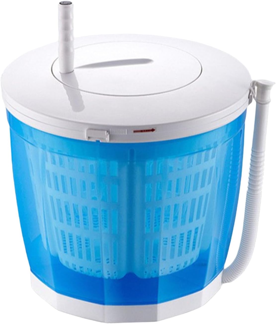 Portable Manual Laundry Washer and Spins Dryer Hand Crank Operated Washing Machine for Camping Travel Apartments