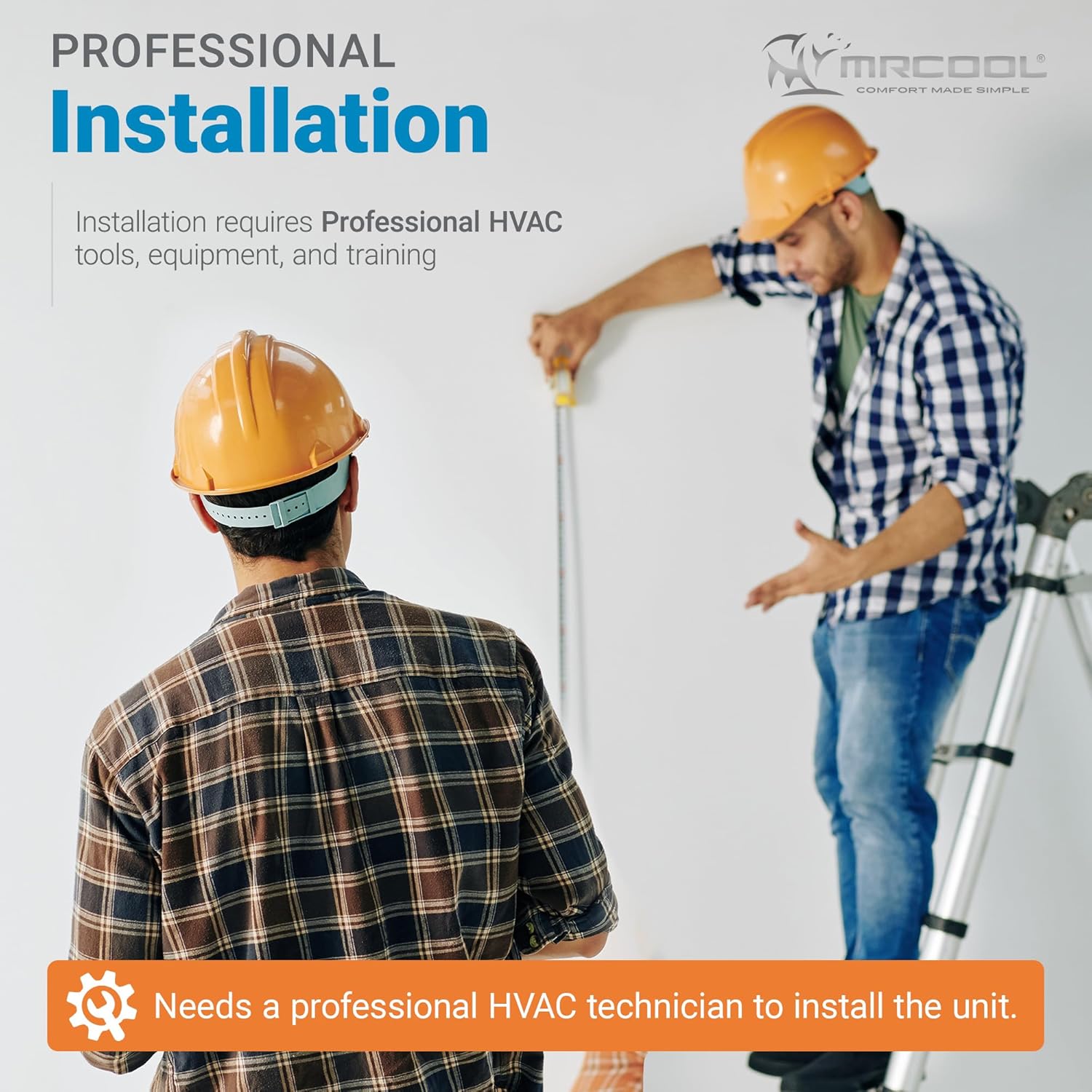 MRCOOL 9000 BTU 115V Ductless Inverter Mini Split Air Conditioner & Heat Pump System, 4th Gen Advantage Series - Wall-Mounted AC Unit w/Heating and Cooling for Home, Office & Commercial Space