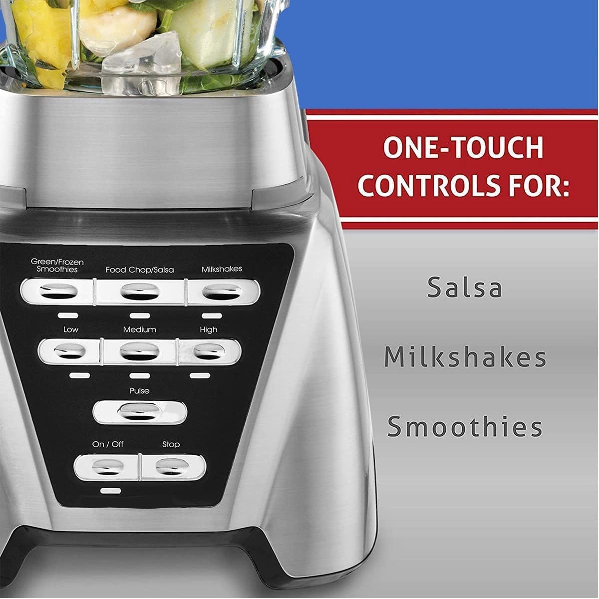 Countertop Pro 1200 Blender - with Glass Jar, 24-Ounce Smoothie Cup