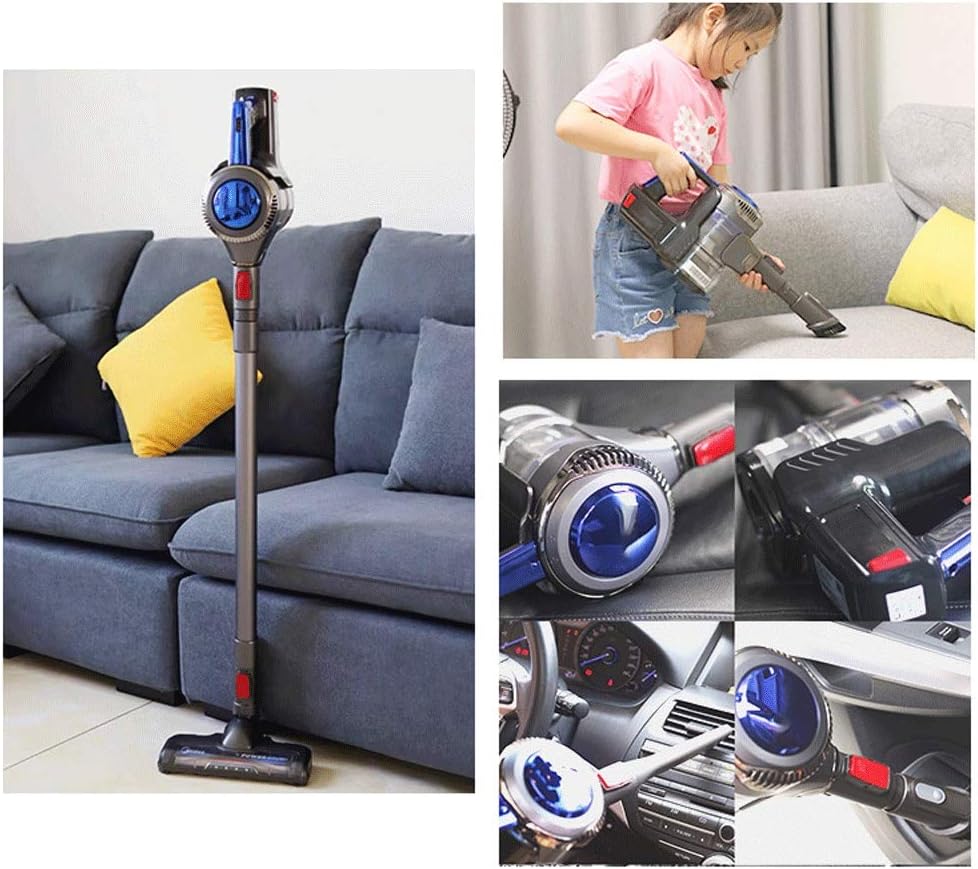 Hard Floor Vacuum Household Portable Carpet Vacuum Cleaner Handheld Cyclone Electric Mop Large Suction Dust Removal Sweeping Sweeper Rechargeable