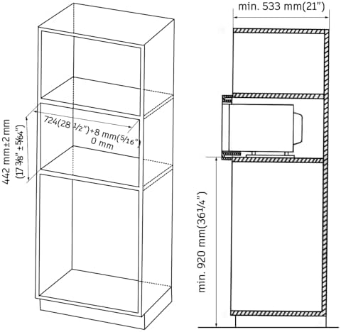 30-inch Trim Kit for 2.2 cu ft Microwave Ovens - NN-TK932SS Compatible with Panasonic, 30 inch, Stainless Steel