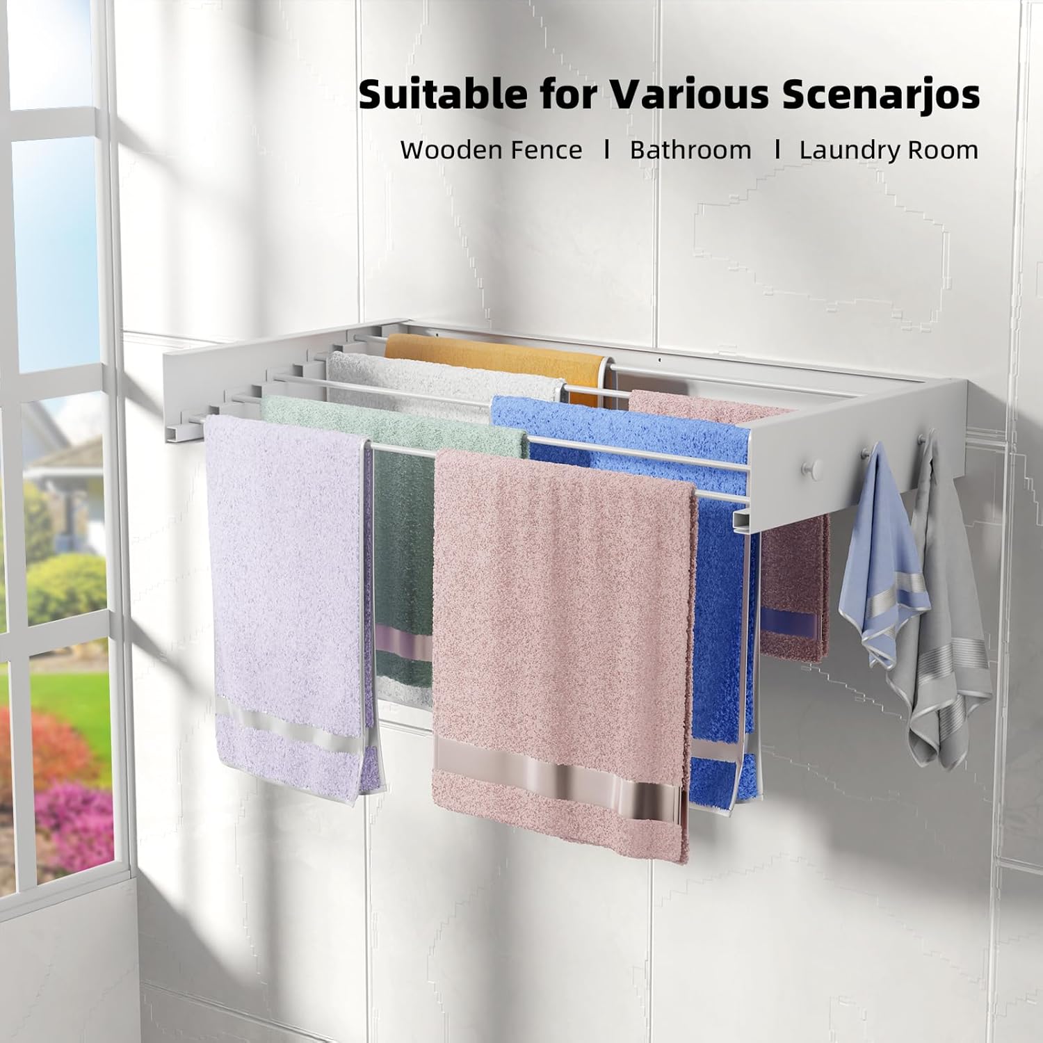 Upgrade Laundry Drying Rack, 31.5