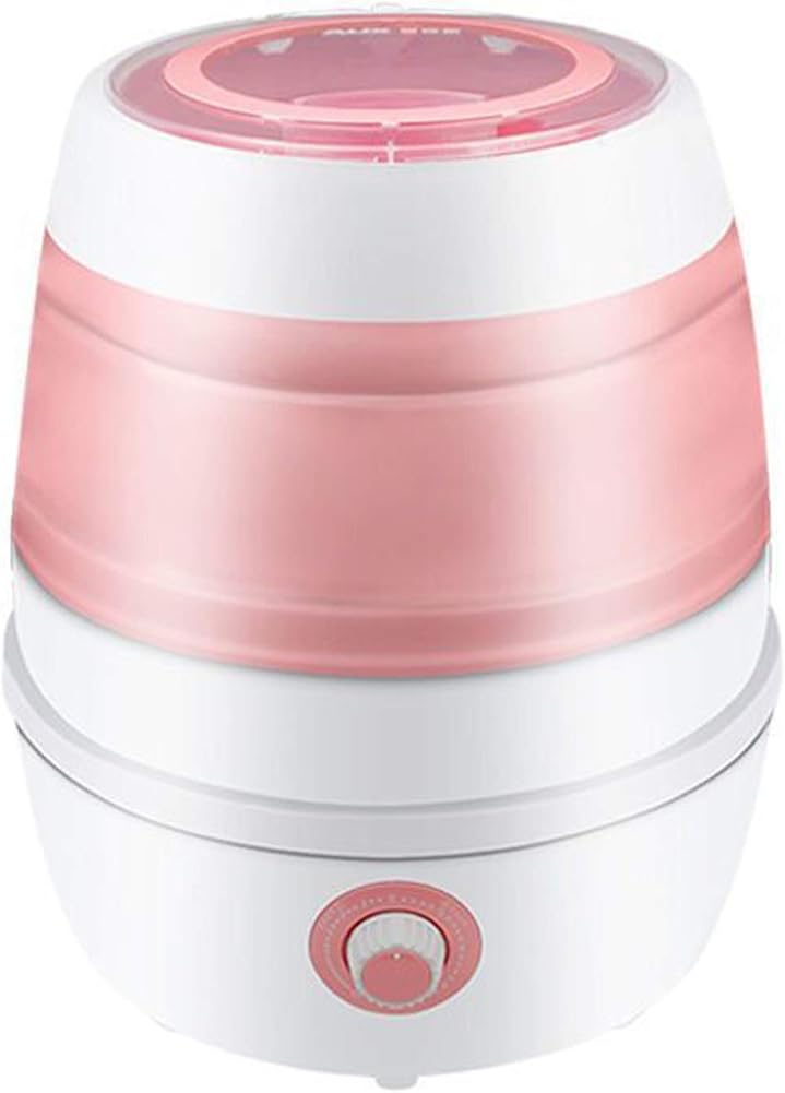 Portable Washing Machine - Compact Folding Laundry Tub with Spin Dryer for Travel & Home - Lightweight, Efficient Clothes Cleaner for Business Trips & Camping