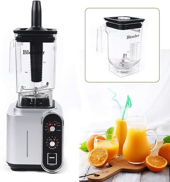 Smoothie Blender, 2200W 1.5L Smoothie Maker with 10 Speeds, 5/25/40/60/80 S Adjustable Time Blender for Smoothies, Milkshakes 7.48 x 7.48 x 18.11In