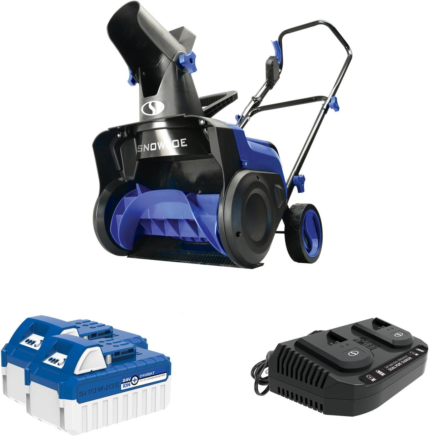 24V-X2-SB15 48-Volt Cordless Snow Blower Kit | 15-Inch, Replacement for Snow Joe OEM