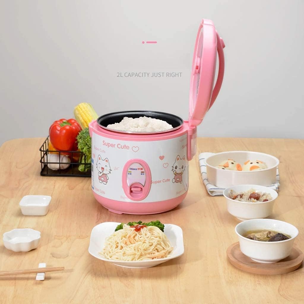 Rice Cooker Home Insulation Function Quality inner Pot Spoon Steamer And Measuring Cup Mini Dormitory Small Appliances (A)(A)