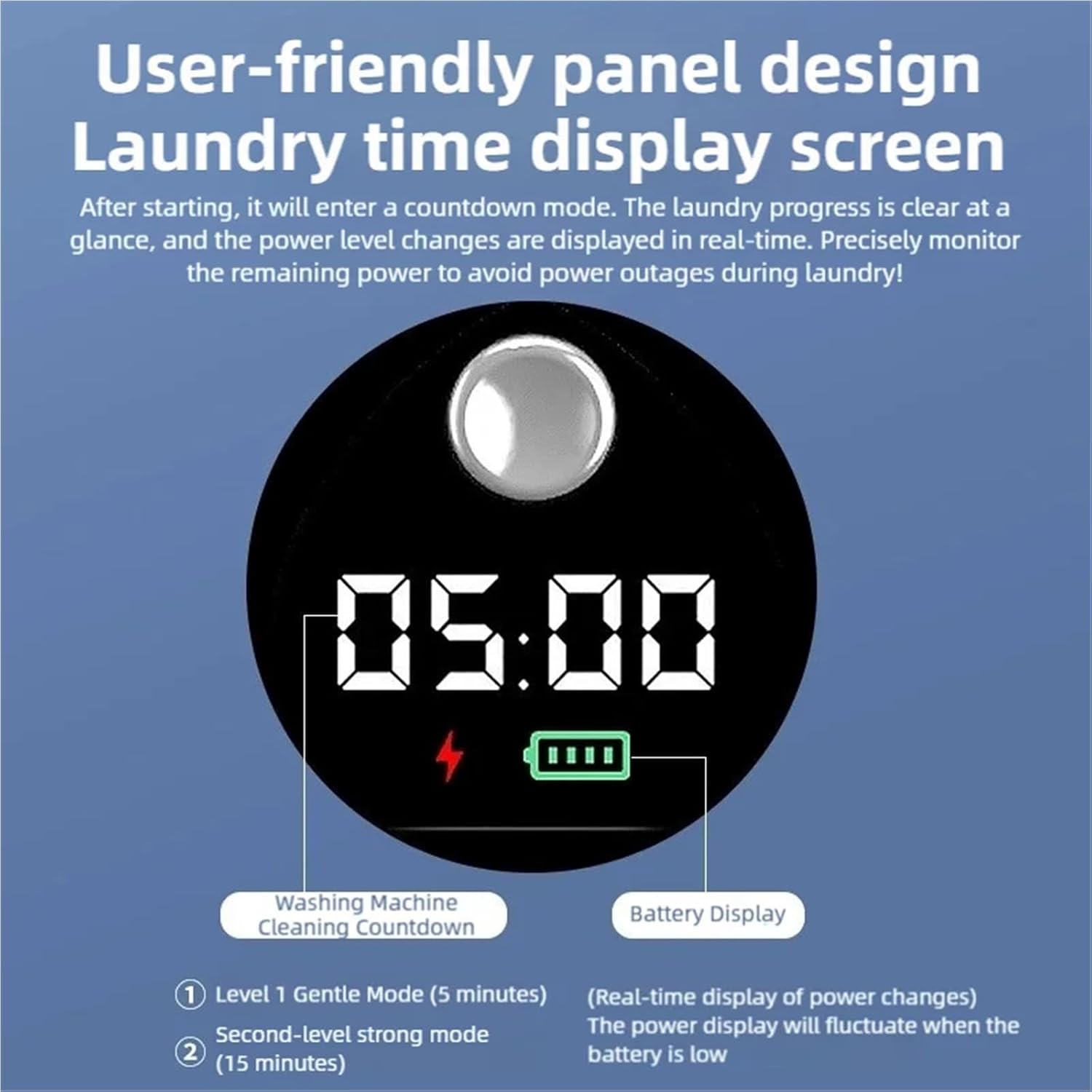 Compact Laundry. Cordless 1.5L Mini Washer 3600mAh Dual Speed Adjustable For Traveling Socks Underwear Portable Clothes Washing Cups .Portable