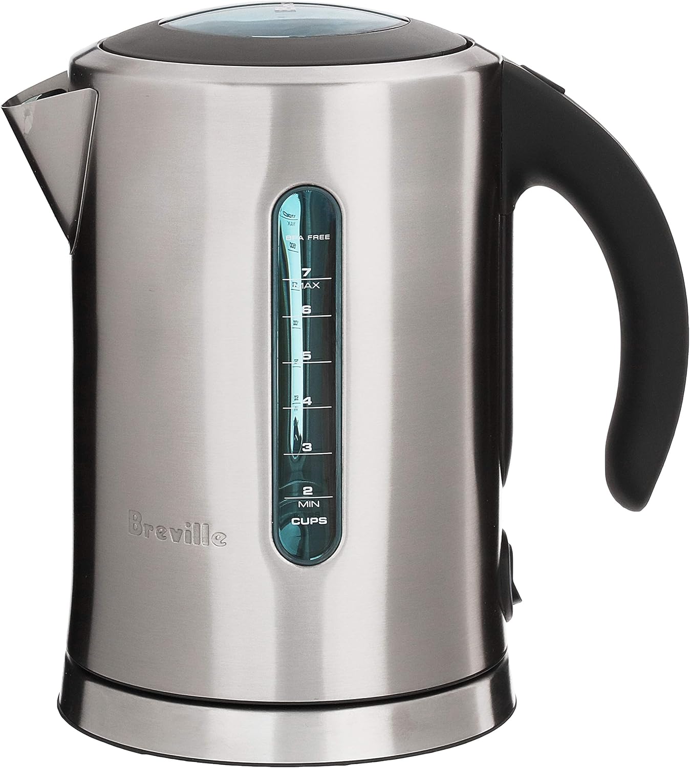 Breville Countertop Compact Wave Soft-Close Microwave Oven with Pure Countertop Electric Kettle