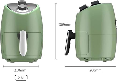 oven mini oven air fryer oven Small Air Fryer, Air Fryer for Home Use 2.6L Multifunctional Air Fryer Small and Light Oven Oil Free Andy Frying Pan Extremely Fast Heating Every Family Small Air Fryer