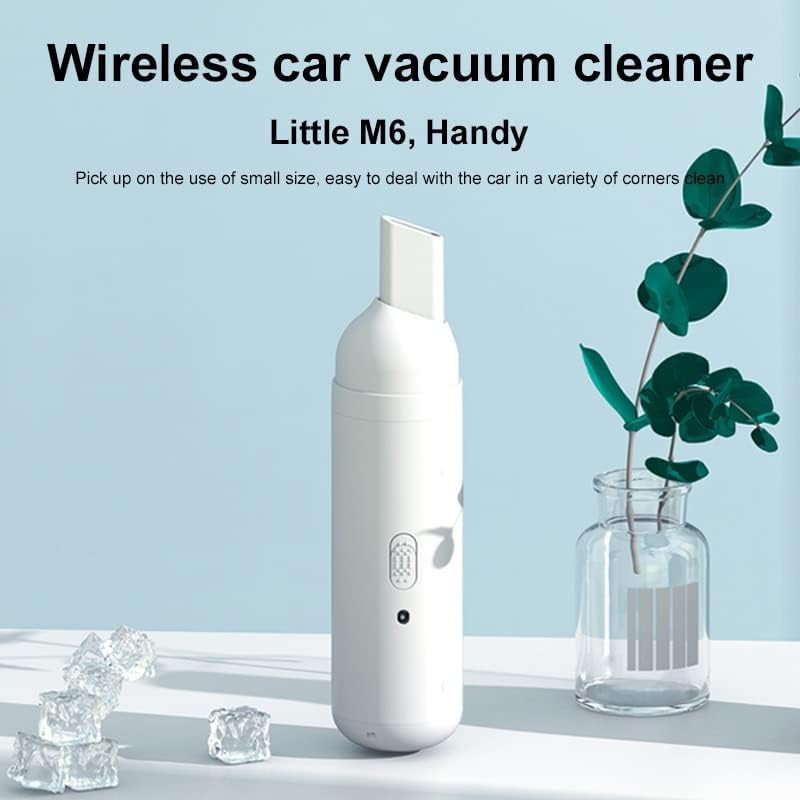 Hand Held Vacuum, Handheld Vacuum Cleaner Large Suction Portable Cleaning with Small Mini Wireless USB Rechargeable Vacuum Cleaner