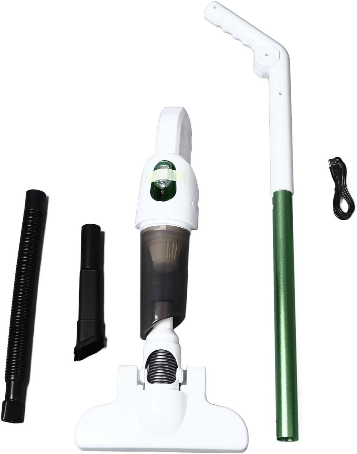 Diydeg Cordless Vacuum Cleaner, Rechargeable Strong Suction Powerful Stick and Handheld Vacuum Portable Vacuum for Household Car Carpet Hardwood Floor Pet Hair