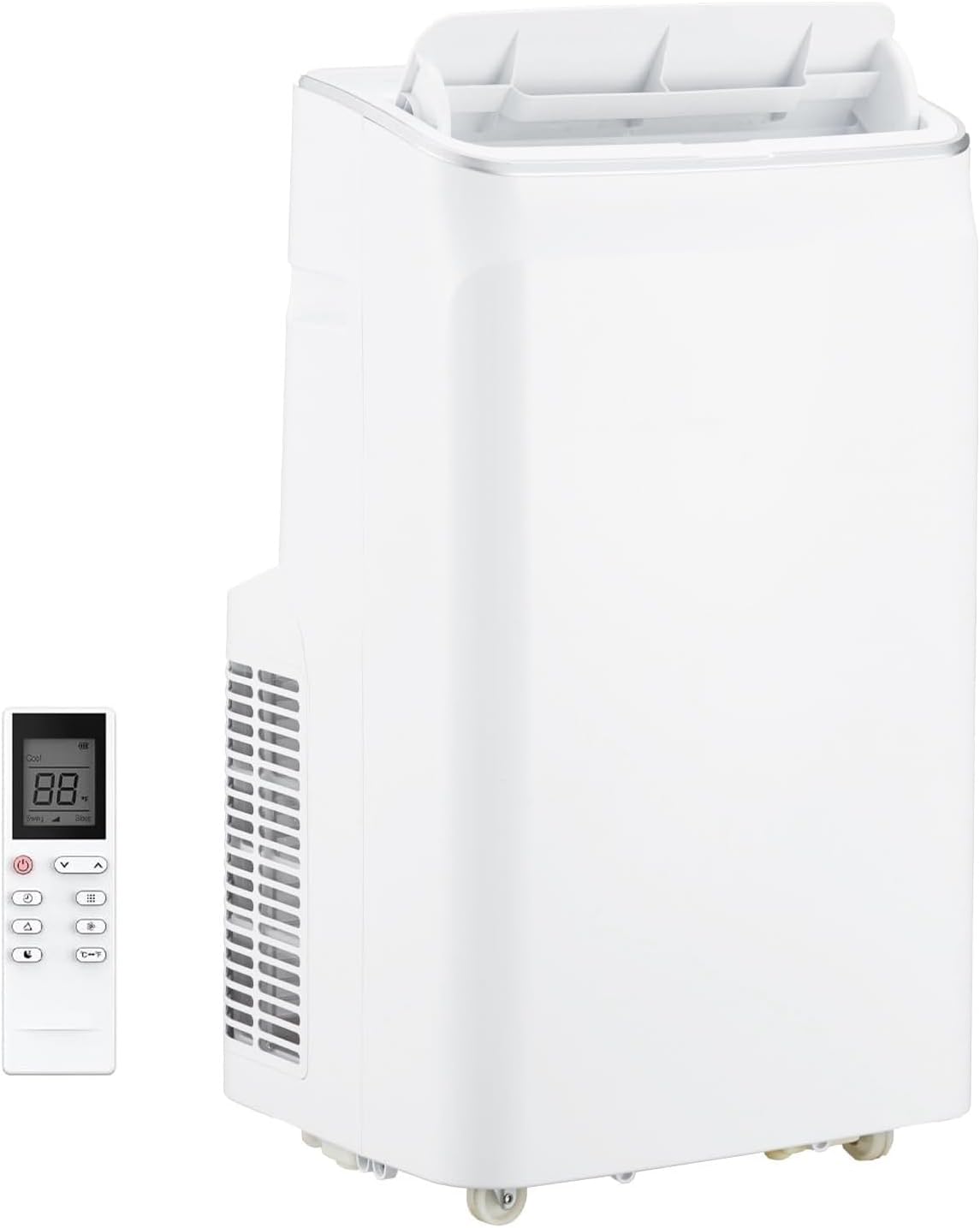 Portable Air Conditioners, 3-In-1 Portable AC Unit, 12000 BTUs Air Cooler for Room Up to 550 Sq.Ft., Remote Control, Sleep Mode, 24H Timer, Installation Kit, for Bedroom and Office