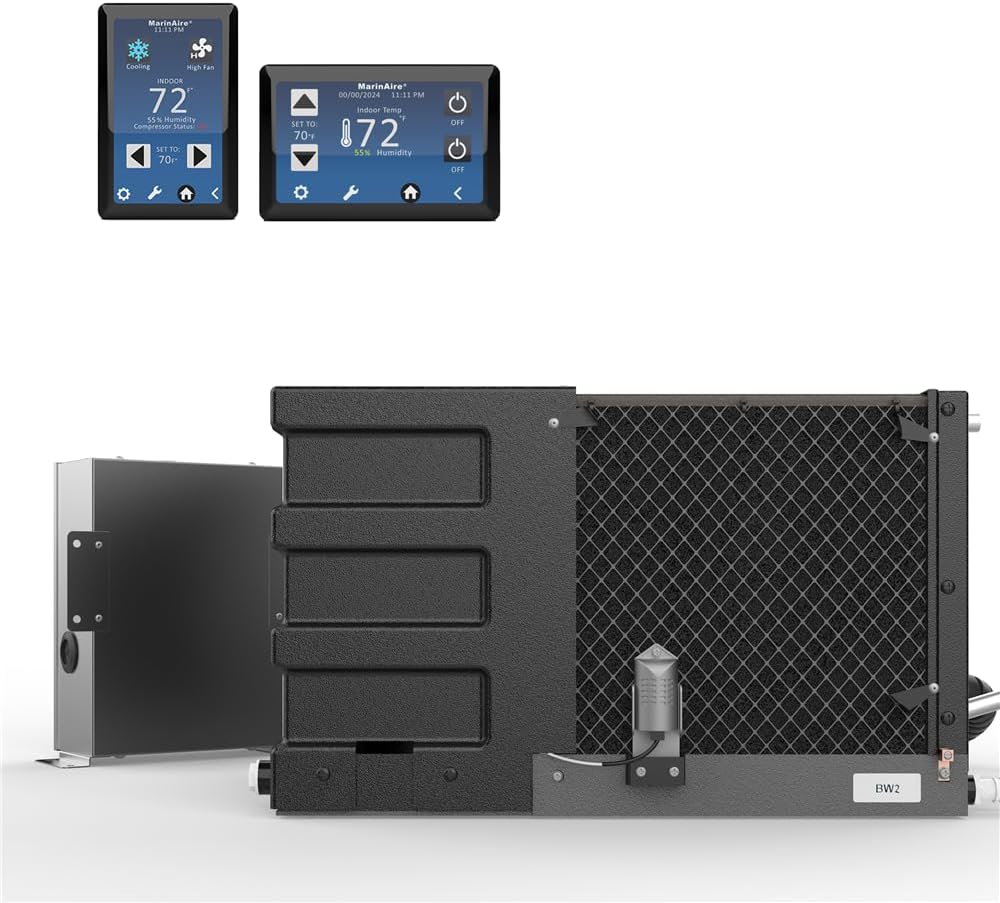 6,000 Btu/h Self Contained Marine Air conditioner and Heat pump 110-120V/60Hz