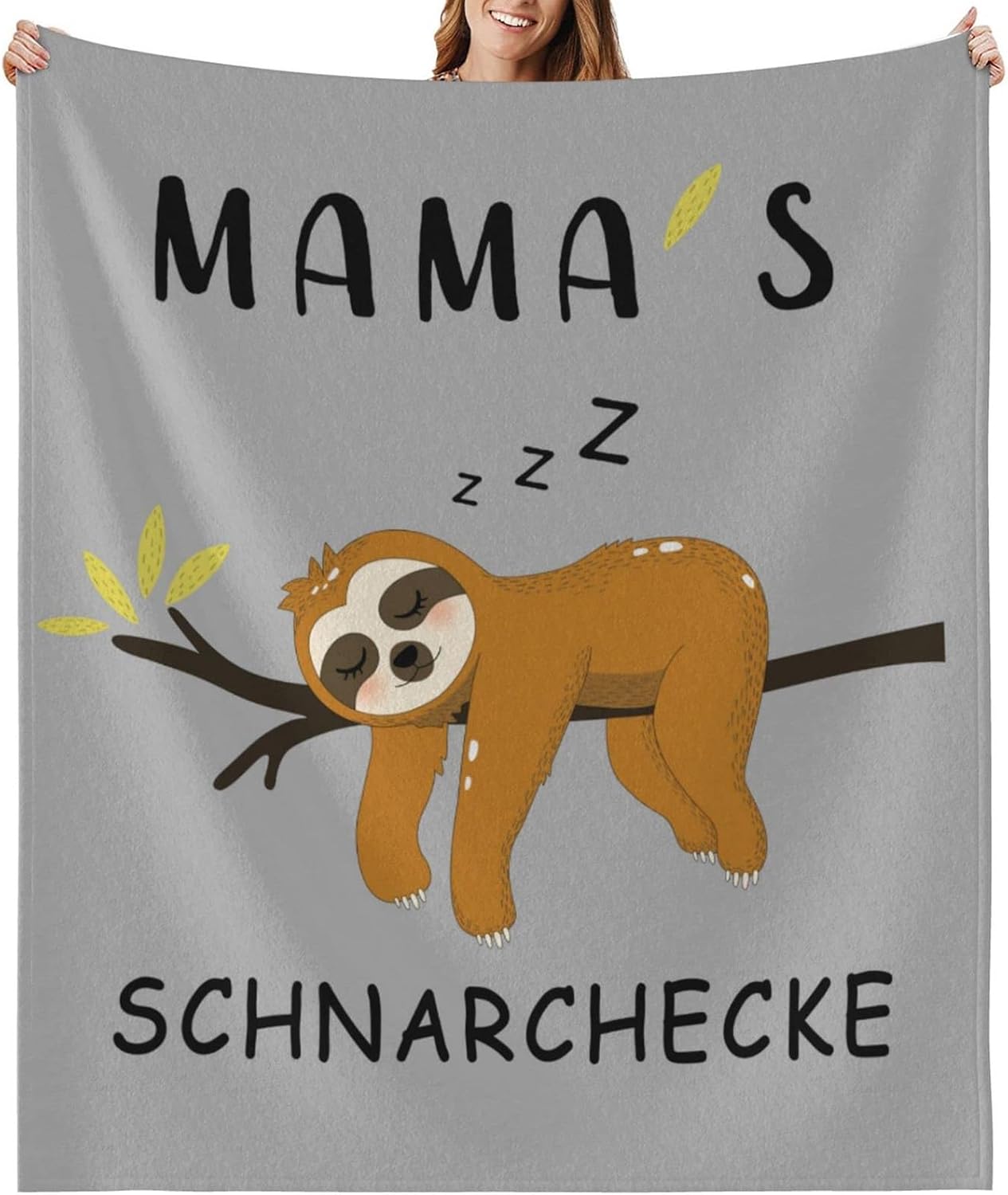 Glenmi Mom Gifts for Pregnant Women, Pregnancy Gifts for Expecting Mom, Funny Maternity Blanket Gift for Mama to be, First Time Moms, Cute Mothers Day Birthday Gift(D,150x200cm)