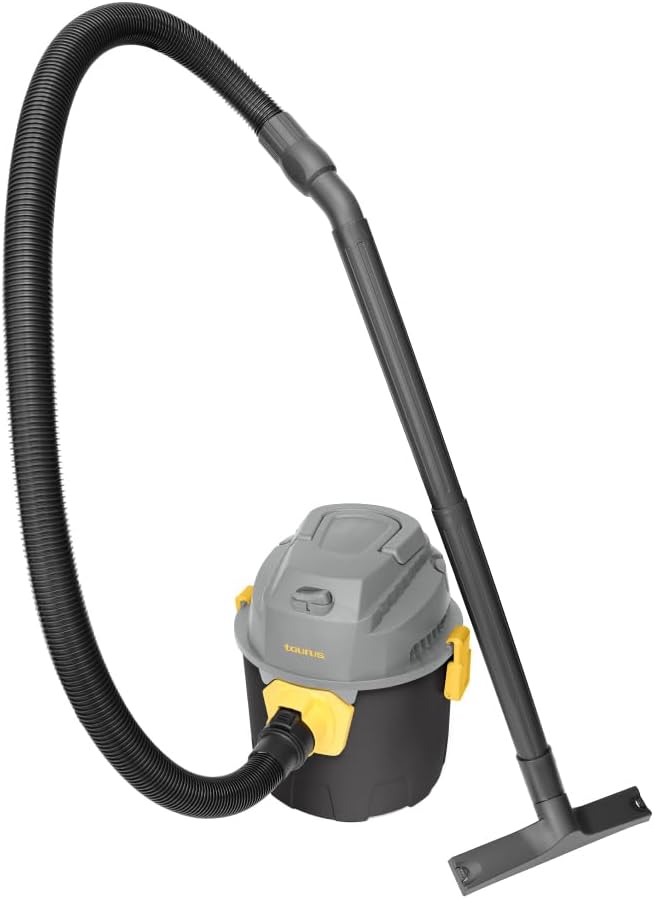 Taurus Hurricane | Wet & Dry Vacuum Cleaner | 3 Modes of Use | 2.6 Gallons | Vacuums Solids, Liquids, or Functions as an Air Blower | Powerful Suction | 1.2 m Hose | Includes Accessories