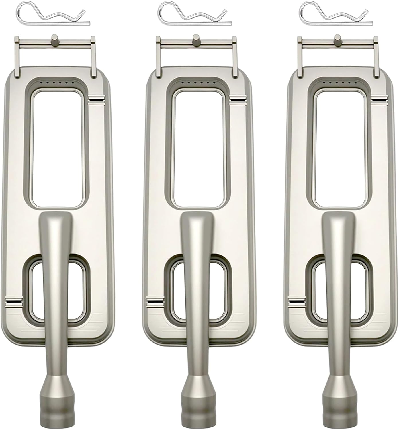 3-Pack Cast 304 Stainless Steel Grill Burners – Fits Members Mark, Coyote, Grand Hall & Bakers&Chefs Grills – Replaces CISC, 29251 – Fits Y0660, Y0101XC, Y0005XC, 608SB, Monarch, Regal