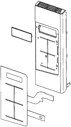Samsung DE94-03162D Microwave Control Panel Assembly Genuine Original Equipment Manufacturer (OEM) Part