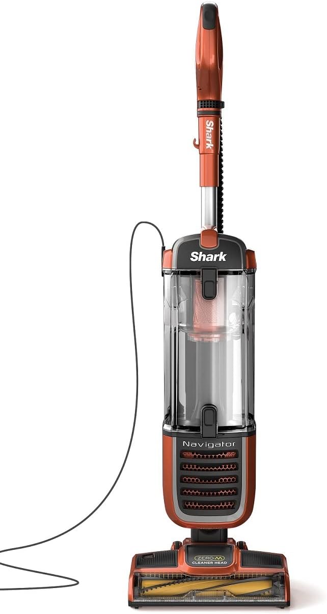 Shark ZU60 Navigator Upright Vacuum Self-Cleaning Brushroll with Zero-M Technology Pet Pro Bagless Easy Clean with Powerful Suction (Renewed)