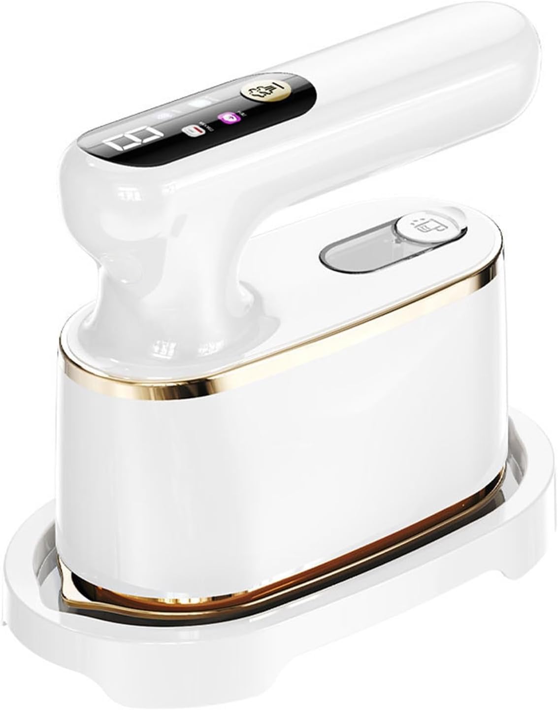 Handheld Garment Steamer, 1200W Handheld Steam Iron With LCD Display Four Modes Handle RotationPortable Travel Clothes Ironing Machine,Steaming & Ironing,