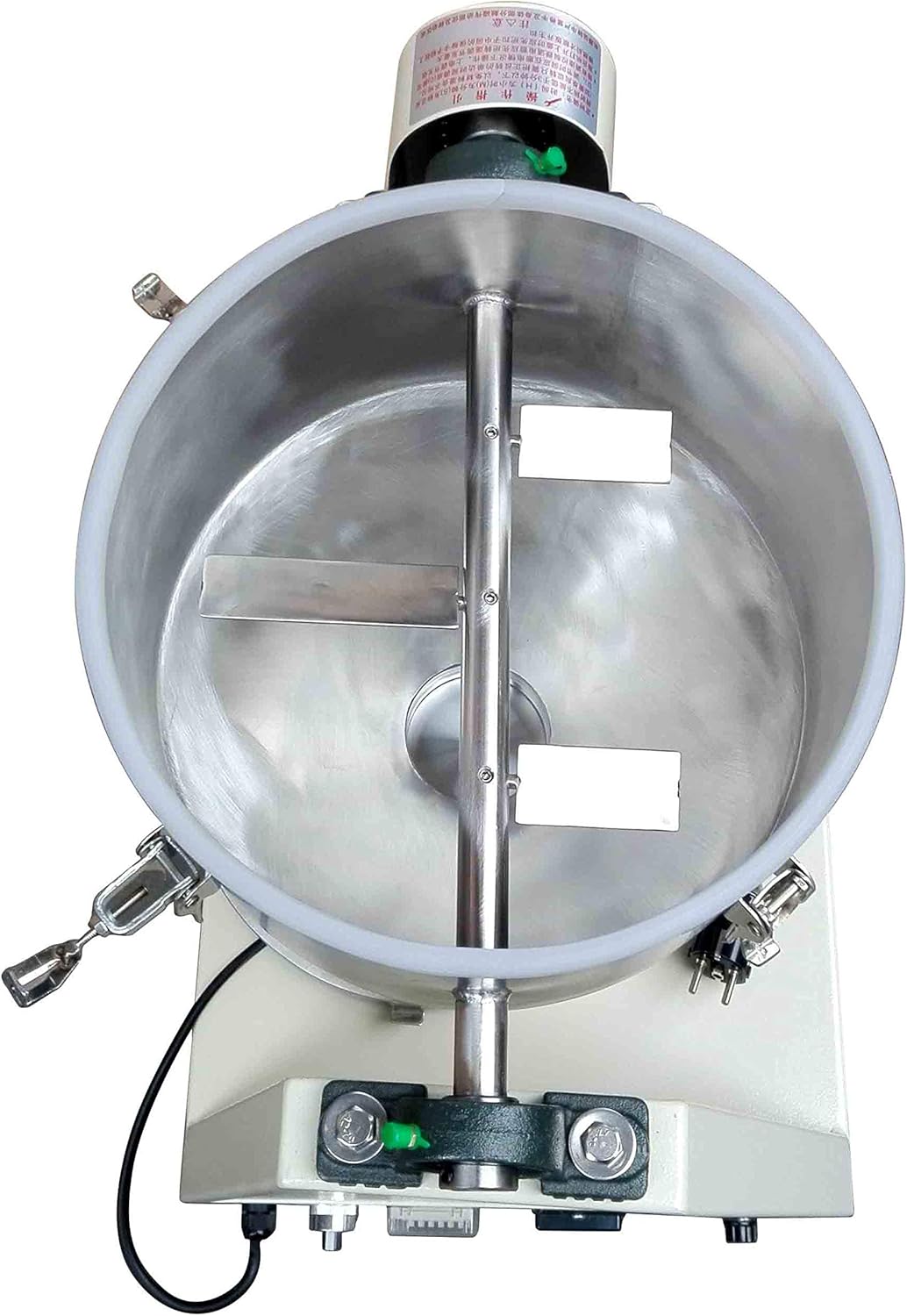 MXBAOHENG 5KG Dry Powder Mixer Powder Blender Particle Mixer Granule Particle Blender (110V, 15L, 5kg)