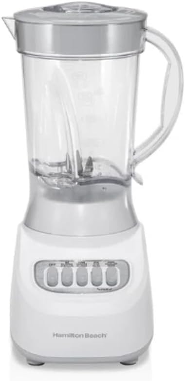 Beach Smoothie Blender, 48 oz. Jar, 12 Blending Functions (White)