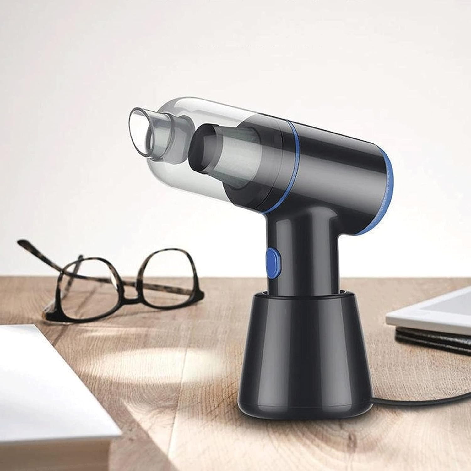 Vacuum Cleaners Car Cordless Handheld Dust Cleaners Portable with Powerful Suction (Size : B) (One Color A)