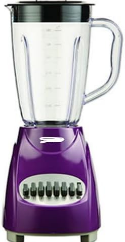 12-Speed Blender with Plastic Jar in Purple