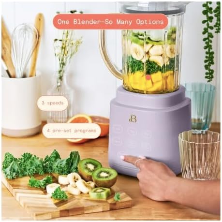 Beautiful PowerExact Blender System Touch Activated High Performance With On The Go 20 oz Cup (Lavender)
