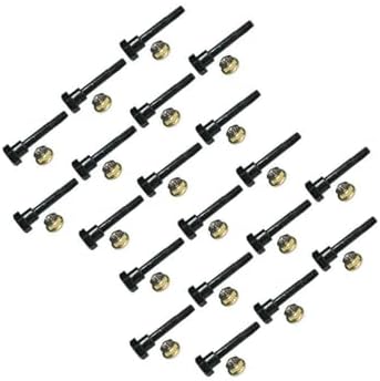 Replacement part fits 1533355 Shear Pin Bolt With Nut 20 Pack Fits Honda Snow Blowers CHStet41179