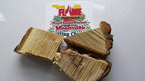Bulk Maine Sweet Mesquite Grilling Chunks - 14x14x14 Box, Approx 43lbs