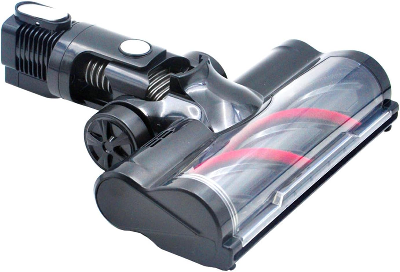 Ergonomic Vacuum Brush Head for Pet Hair Removal Carpet and Hard Floor Assembly Replacement Accessories Flexible Corner